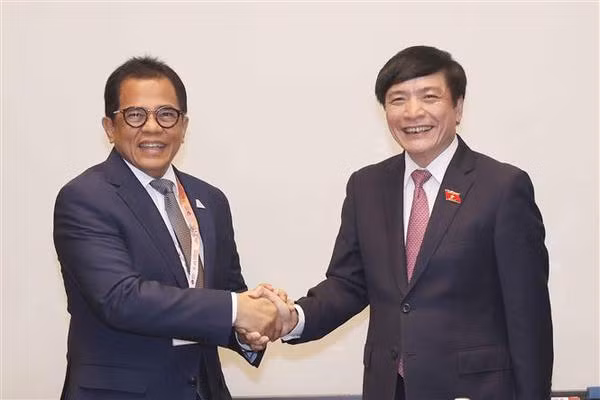 Parlamento vietnamita fomenta nexos con órganos legislativos de Tailandia, Indonesia y Laos ảnh 2