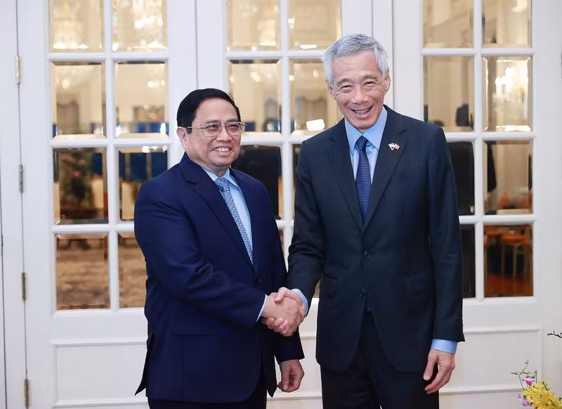 Destacan importancia de visita de premier de Singapur a Vietnam ảnh 1