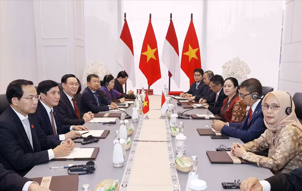 Resaltan significado de visita del titular del Parlamento vietnamita a Indonesia e Irán ảnh 2