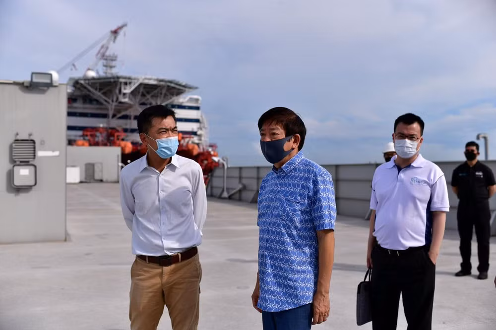 Singapur prepara casas flotantes para trabajadores migrantes ante brote de COVID-19 ảnh 1