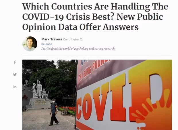 Medio estadounidense resalta apoyo del pueblo al gobierno de Vietnam en la lucha contra el coronavirus ảnh 1 Medio estadounidense resalta apoyo del pueblo al gobierno de Vietnam en la lucha contra el coronavirus ảnh 1
