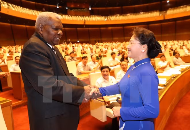 Robustecen cooperación entre parlamentos de Vietnam y Cuba ảnh 1