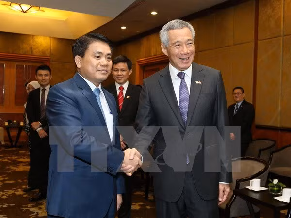 Singapur aspira a cooperar con Hanoi en construcción de urbe inteligente ảnh 1