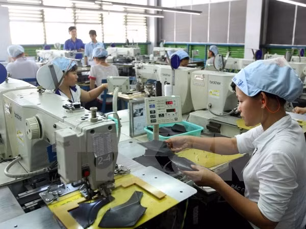 Industria manufacturera de Vietnam atrae gran cantidad de inversión extranjera ảnh 1 Industria manufacturera de Vietnam atrae gran cantidad de inversión extranjera ảnh 1