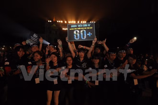 Hora del Planeta: Vietnam ahorra 471 mil kWh de electricidad ảnh 1