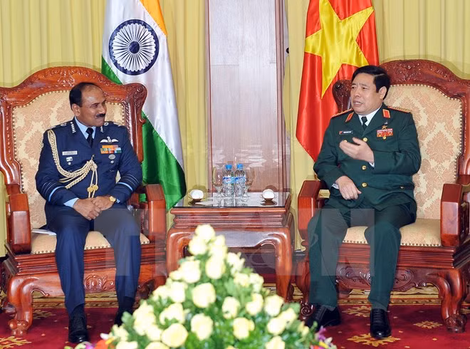  Vietnam y la India promueven cooperación en defensa ảnh 1