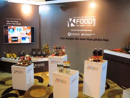 Presentan gastronomía sudcoreana a consumidores vietnamitas ảnh 1 Presentan gastronomía sudcoreana a consumidores vietnamitas ảnh 1