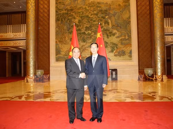 Intensifican cooperación entre Vietnam y China ảnh 1