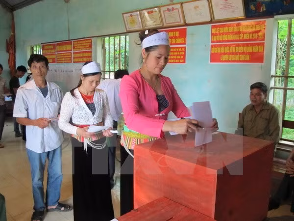 Más de 70 por ciento de votantes participaron en elecciones generales esta mañana ảnh 1