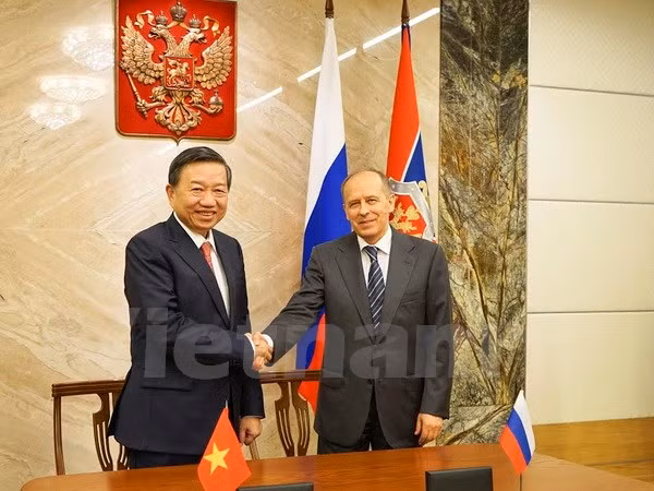 Vietnam y Rusia robustecen cooperación en seguridad ảnh 1