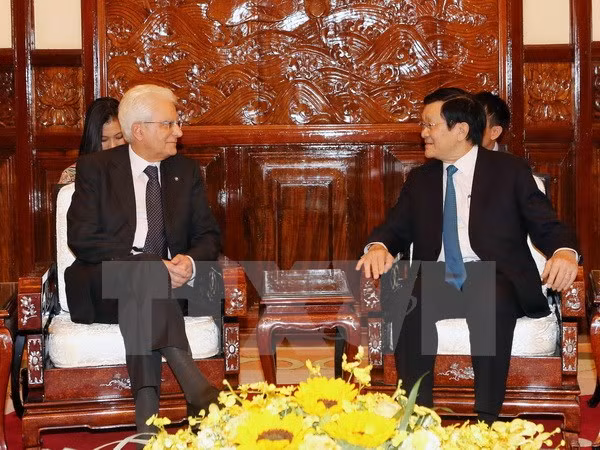  Vietnam e Italia acuerdan medidas para reforzar lazos bilaterales ảnh 1