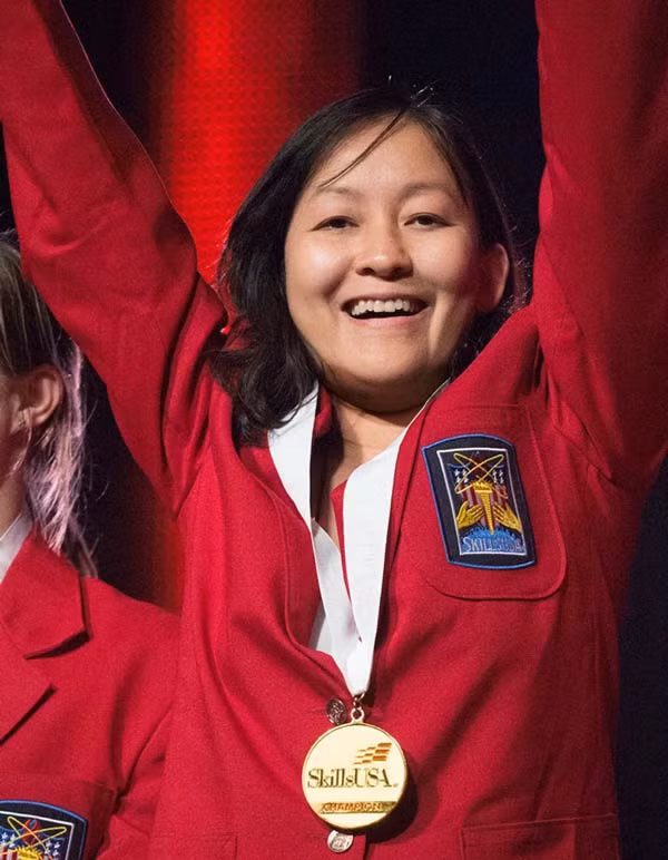 Estudiante vietnamita en primer lugar de SkillsUSA ảnh 1