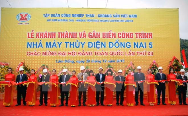 Vinacomin inaugura planta hidroeléctrica en Dong Nai ảnh 1