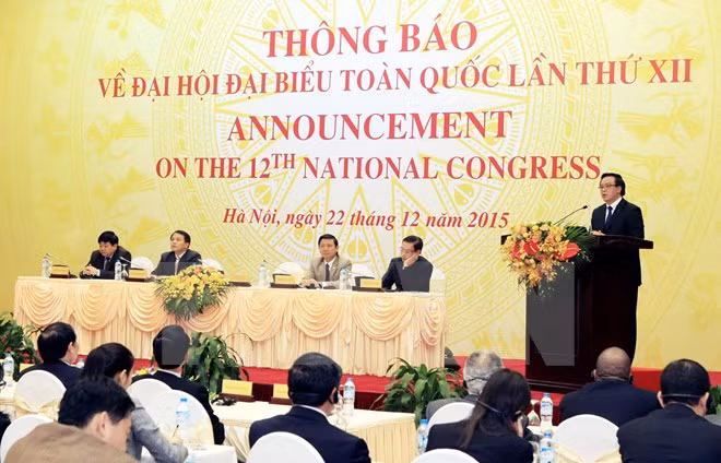 Vietnam invita a diplomáticos internacionales al XII Congreso Nacional de Partido ảnh 1