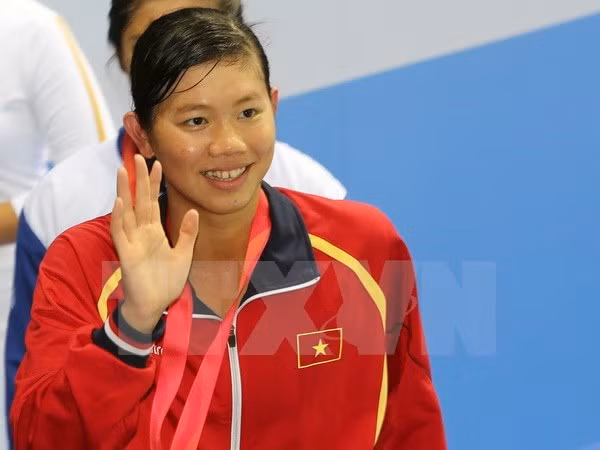 Anh Vien honrada por revista de EE.UU. como una de las mejores nadadoras de Asia ảnh 1