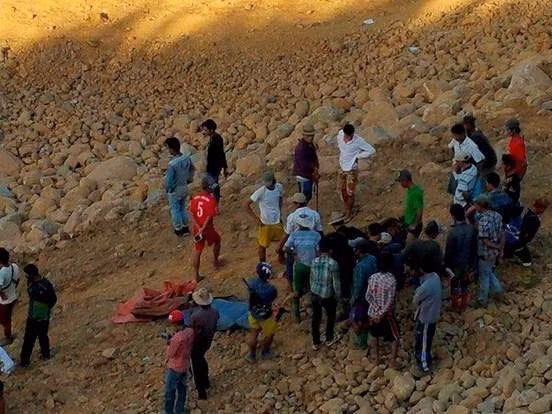Decenas de desaparecidos en deslizamiento en mina de esmeralda en Myanmar ảnh 1
