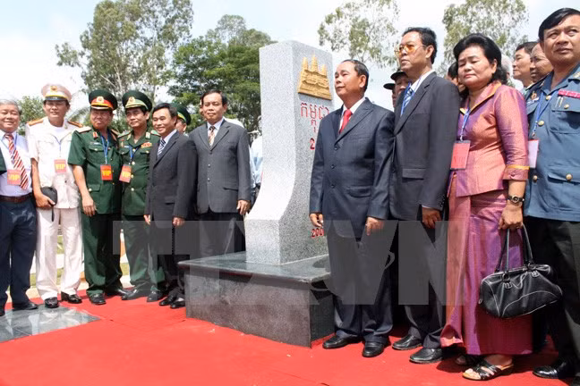 Vietnam y Cambodia inaugurarán dos hitos fronterizos terrestres ảnh 1