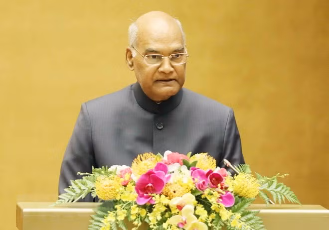 Destaca presidente de la India significado especial de las relaciones con Vietnam ảnh 1