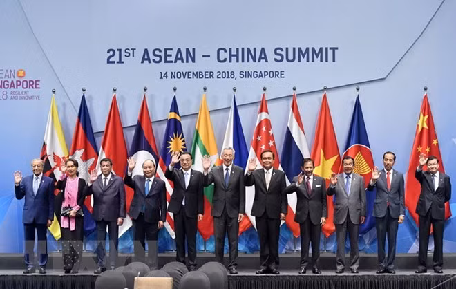 Premier vietnamita resalta papel de asociación estratégica ASEAN- China para la paz ảnh 1 Premier vietnamita resalta papel de asociación estratégica ASEAN- China para la paz ảnh 1
