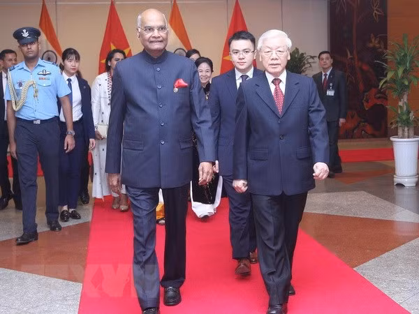 Presidente de la India concluye visita estatal a Vietnam ảnh 1