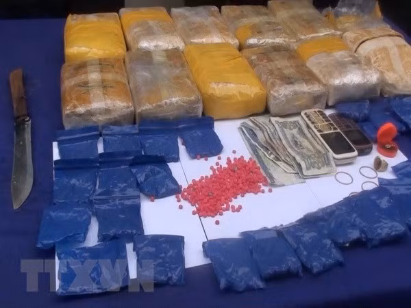 Vietnam y Laos neutralizan una red de narcotráfico transfronterizo ảnh 1