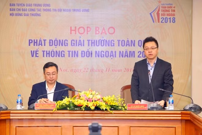 Lanzan convocatoria del Premio Nacional de Información para el Exterior 2018 de Vietnam ảnh 1