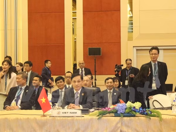  Inauguran reuniones de altos funcionarios de ASEAN y socios ảnh 1
