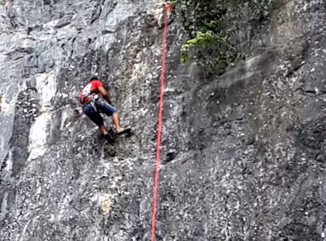 Quang Binh organizará concurso de escalada deportiva Top Rope ảnh 1