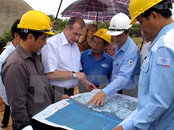 Rusia y Vietnam firman acuerdo marco de construcción de planta nuclear ảnh 1