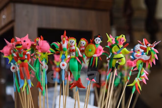 To He, muestra de la creatividad de niños vietnamitas con discapacidades ảnh 1 To He, muestra de la creatividad de niños vietnamitas con discapacidades ảnh 1