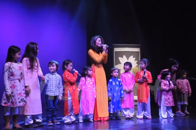 Comunidad vietnamita en Bélgica celebra Tet ảnh 1 Comunidad vietnamita en Bélgica celebra Tet ảnh 1