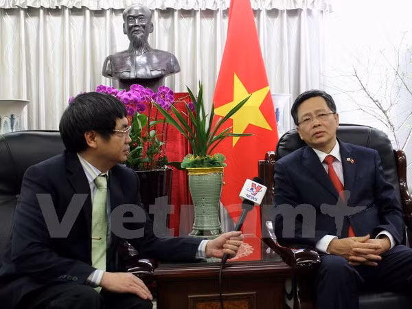 2015, hito trascendental en lazos Vietnam - Sudcorea ảnh 1
