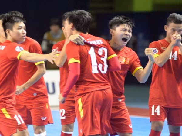 Vietnam gana por primera vez boleto a Copa Mundial de futsal ảnh 1 Vietnam gana por primera vez boleto a Copa Mundial de futsal ảnh 1