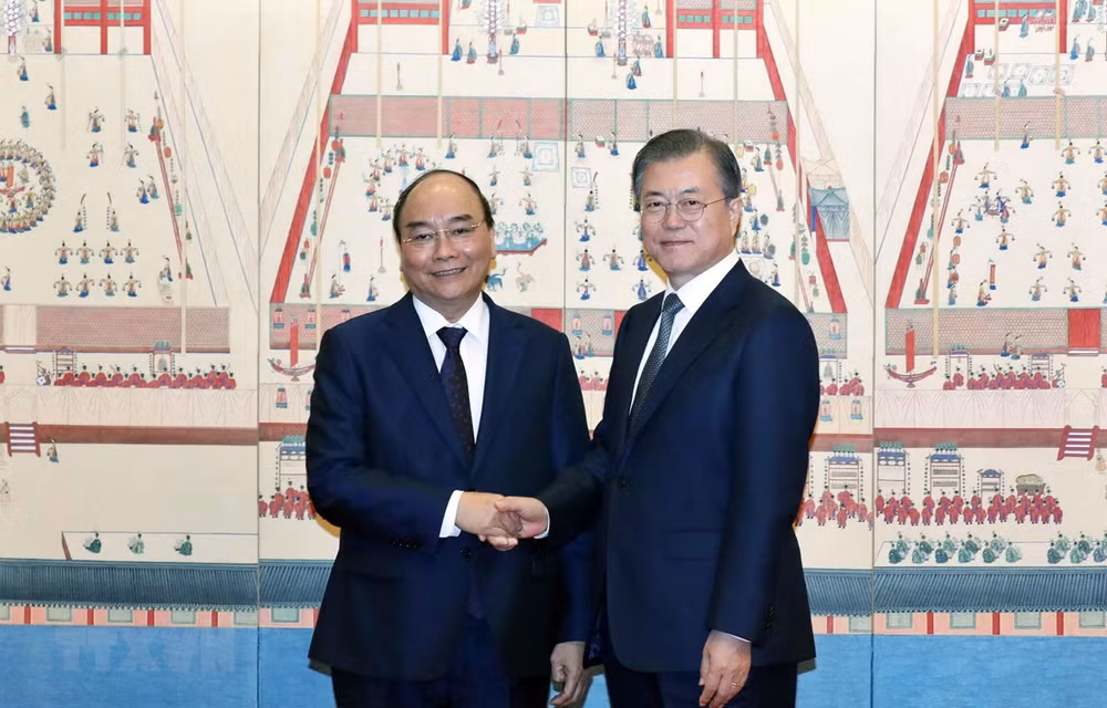 Acuerdan Vietnam y Corea del Sur elevar intercambio comercial a 100 mil millones de dólares ảnh 1