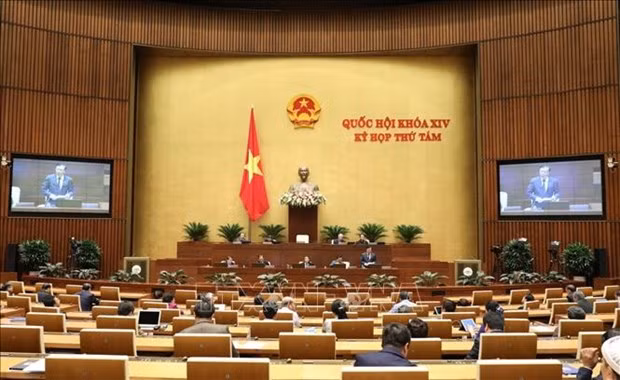 Parlamento de Vietnam prosigue octavo período de sesiones de trabajo ảnh 1