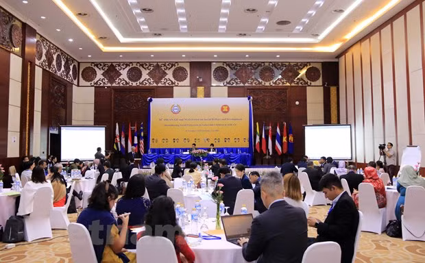 Debaten sobre medidas para promover el bienestar social y el desarrollo en la ASEAN ảnh 1