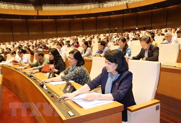 Prosigue Parlamento de Vietnam debates sobre proyectos legales ảnh 1