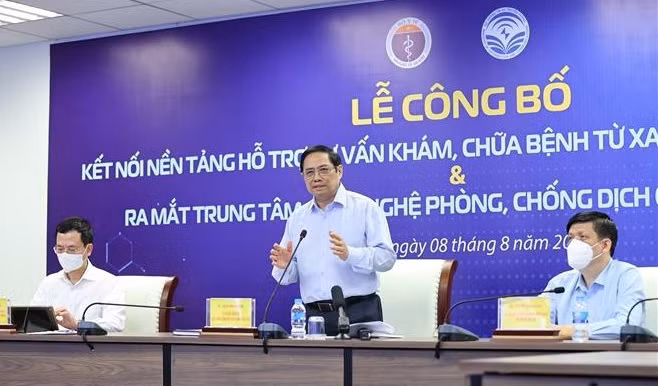 Conectan plataforma nacional de control remoto de salud a todas localidades en Vietnam ảnh 1 Conectan plataforma nacional de control remoto de salud a todas localidades en Vietnam ảnh 1