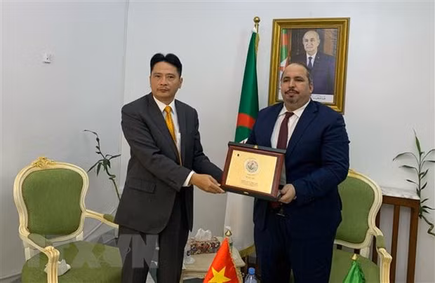 Fortalecen cooperación entre Partido Comunista de Vietnam y Frente de Liberación Nacional de Argelia ảnh 2