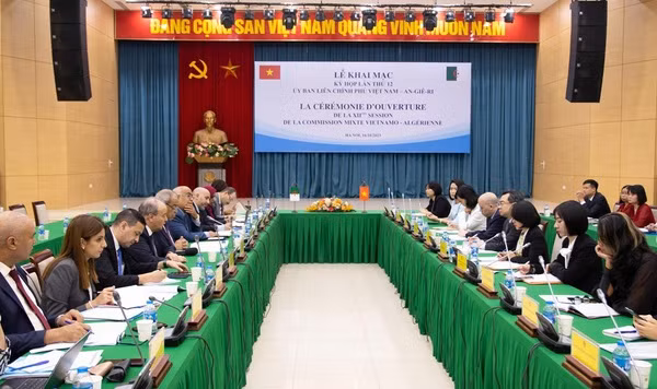 En Hanoi XII Reunión del Comité Intergubernamental Vietnam – Argelia ảnh 1
