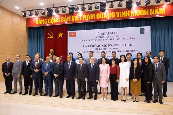 En Hanoi XII Reunión del Comité Intergubernamental Vietnam – Argelia ảnh 2