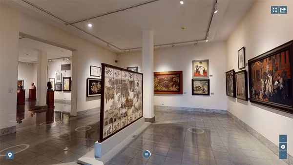 Inauguran primer espacio virtual de exhibición de artes de Vietnam ảnh 1