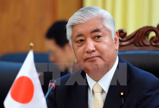 Ministro de Defensa de Japón visita Myanmar ảnh 1