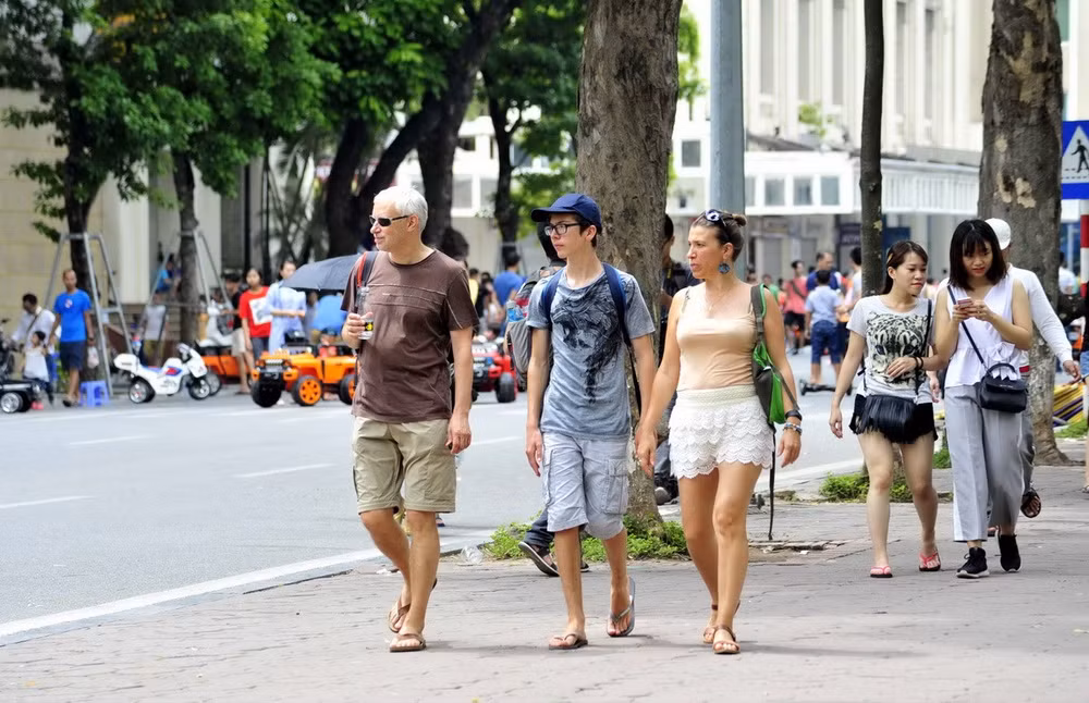 Hanoi recibe a 440 mil turistas durante cuatro días de asueto ảnh 1 Hanoi recibe a 440 mil turistas durante cuatro días de asueto ảnh 1
