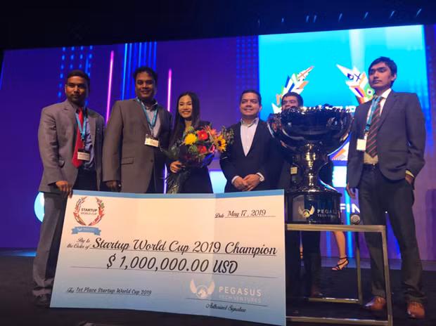 Ganó compañía vietnamita competencia internacional de empresas emergentes en EE.UU. ảnh 1