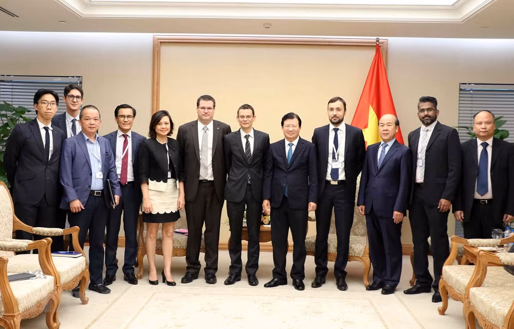 Viceprimer ministro vietnamita recibe a empresas francesas ảnh 1