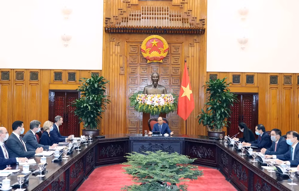Vietnam quiere promover la asociación integral con Estados Unidos, afirma primer ministro ảnh 1