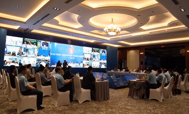 Sesiona séptima reunión del Grupo de Trabajo de Educación y Capacitación de las Fuerzas Aéreas de la ASEAN ảnh 1