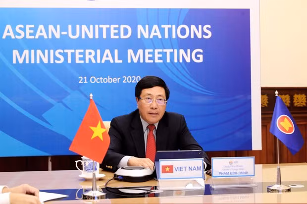 Vietnam preside Reunión Ministerial ASEAN-ONU ảnh 1 Vietnam preside Reunión Ministerial ASEAN-ONU ảnh 1