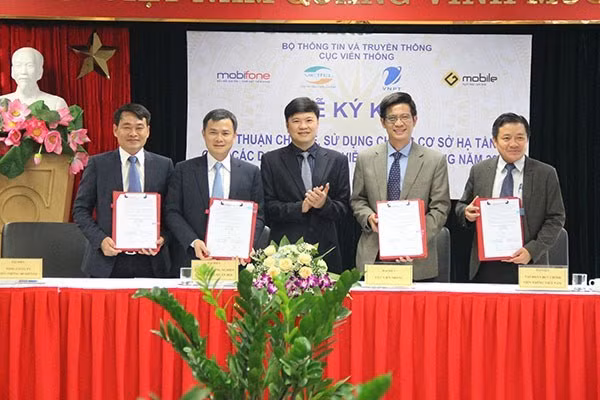 Operadores de telefonía móvil en Vietnam compartirán estaciones emisoras ảnh 1 Operadores de telefonía móvil en Vietnam compartirán estaciones emisoras ảnh 1